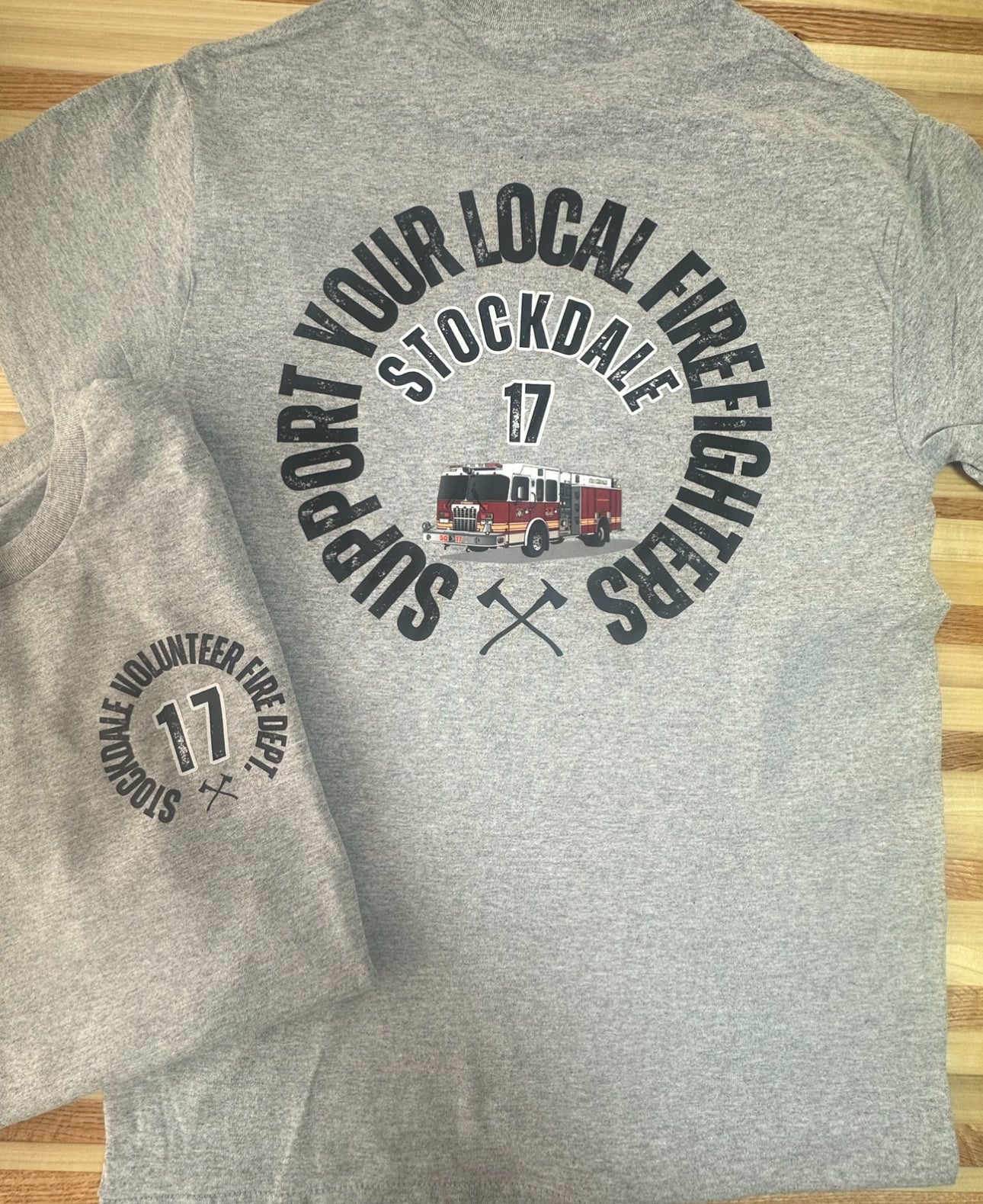 Support your Local Firefighters Stockdale Fire T-Shirt