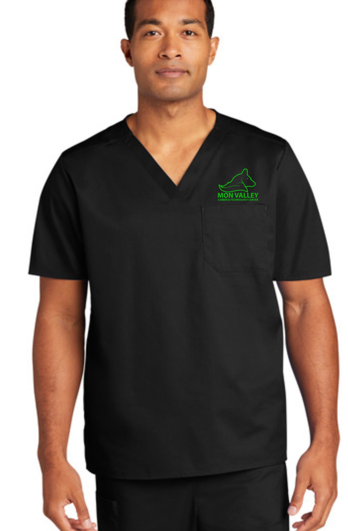 MVCTC- unisex Scrub Top