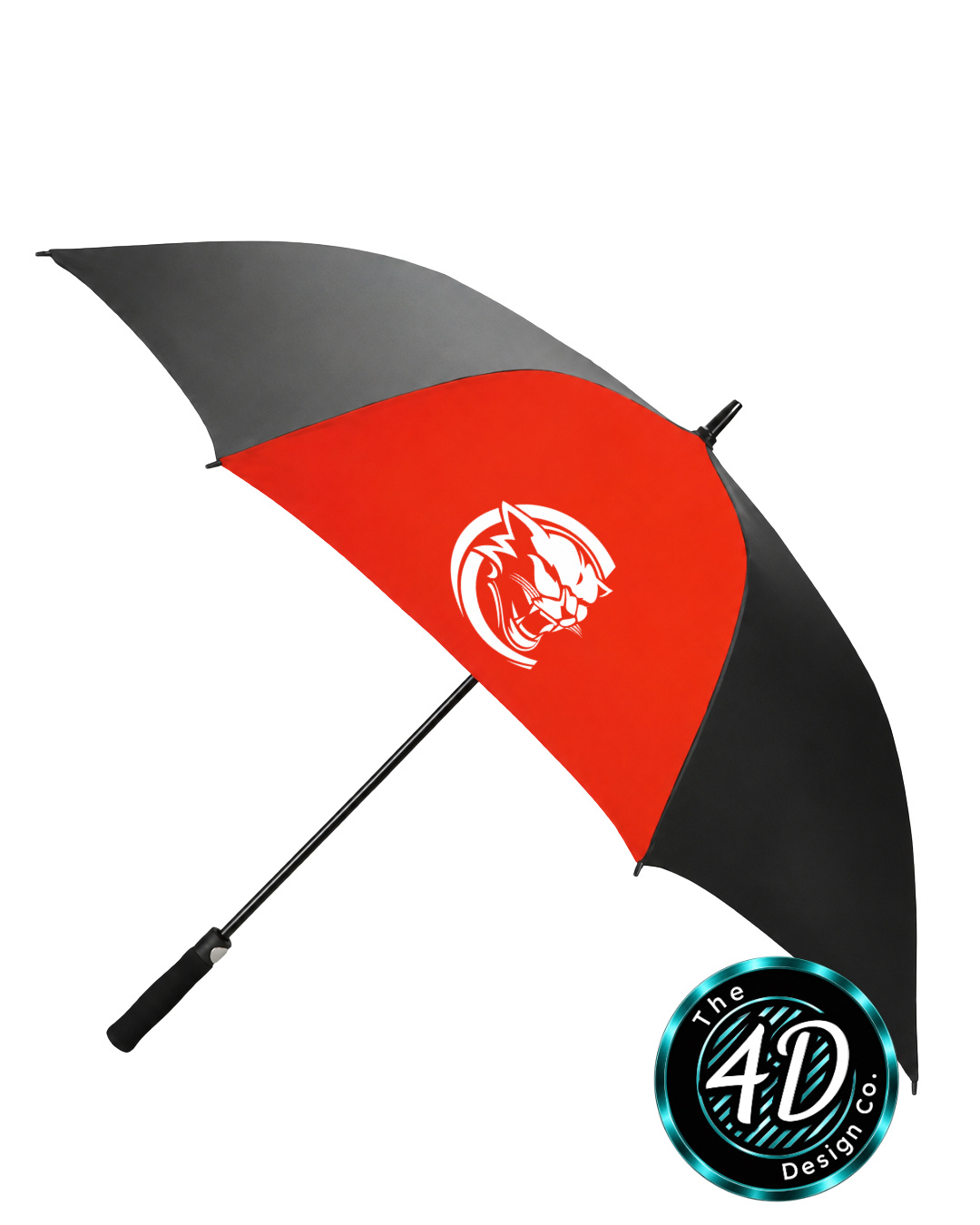 Charleroi Cougar Logo Golf Umbrella