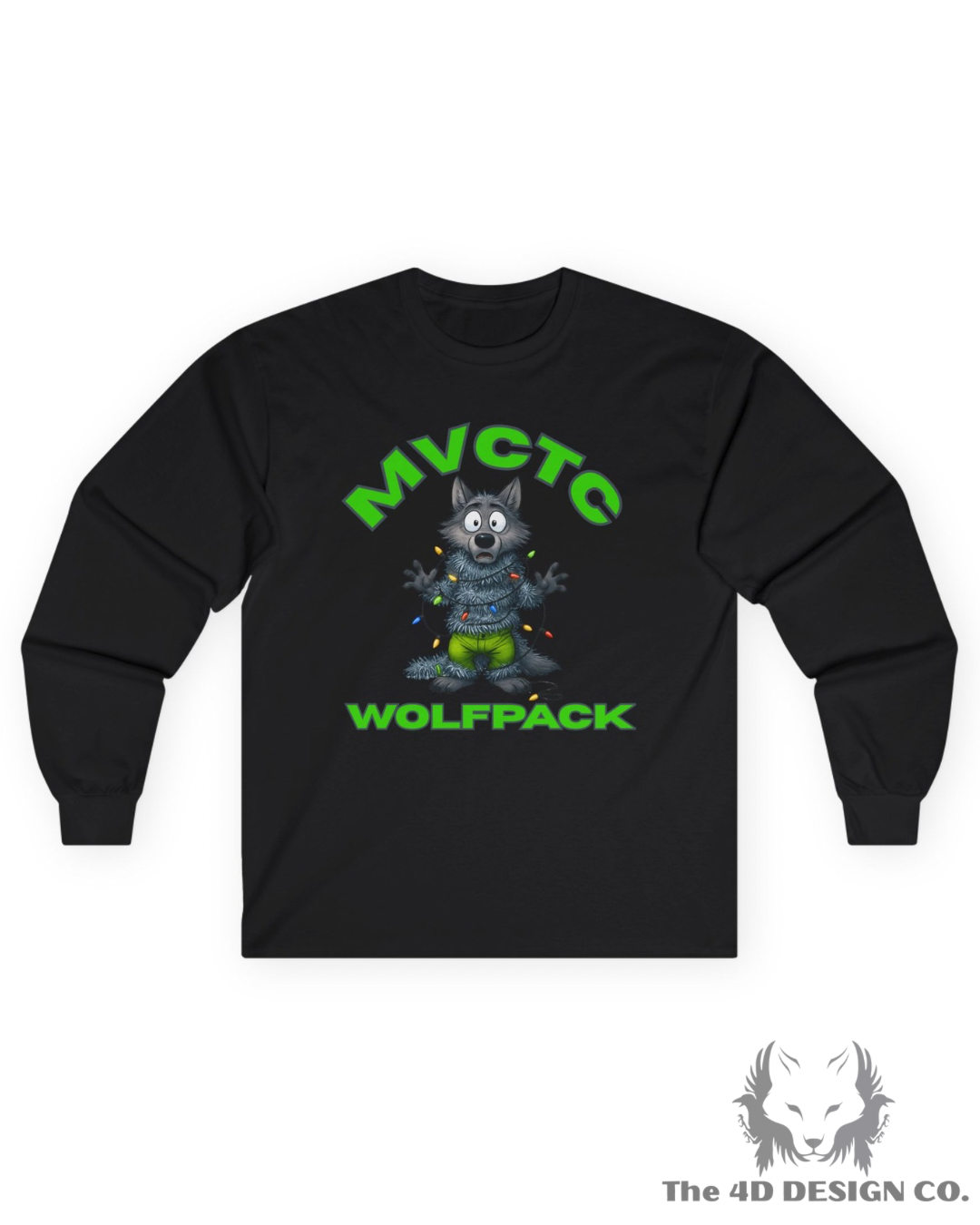 MVCTC Christmas Wolf Long Sleeve T-Shirt