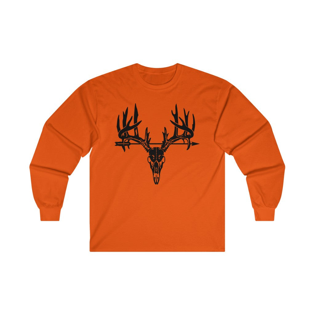 Deer Skull Long Sleeve Tee