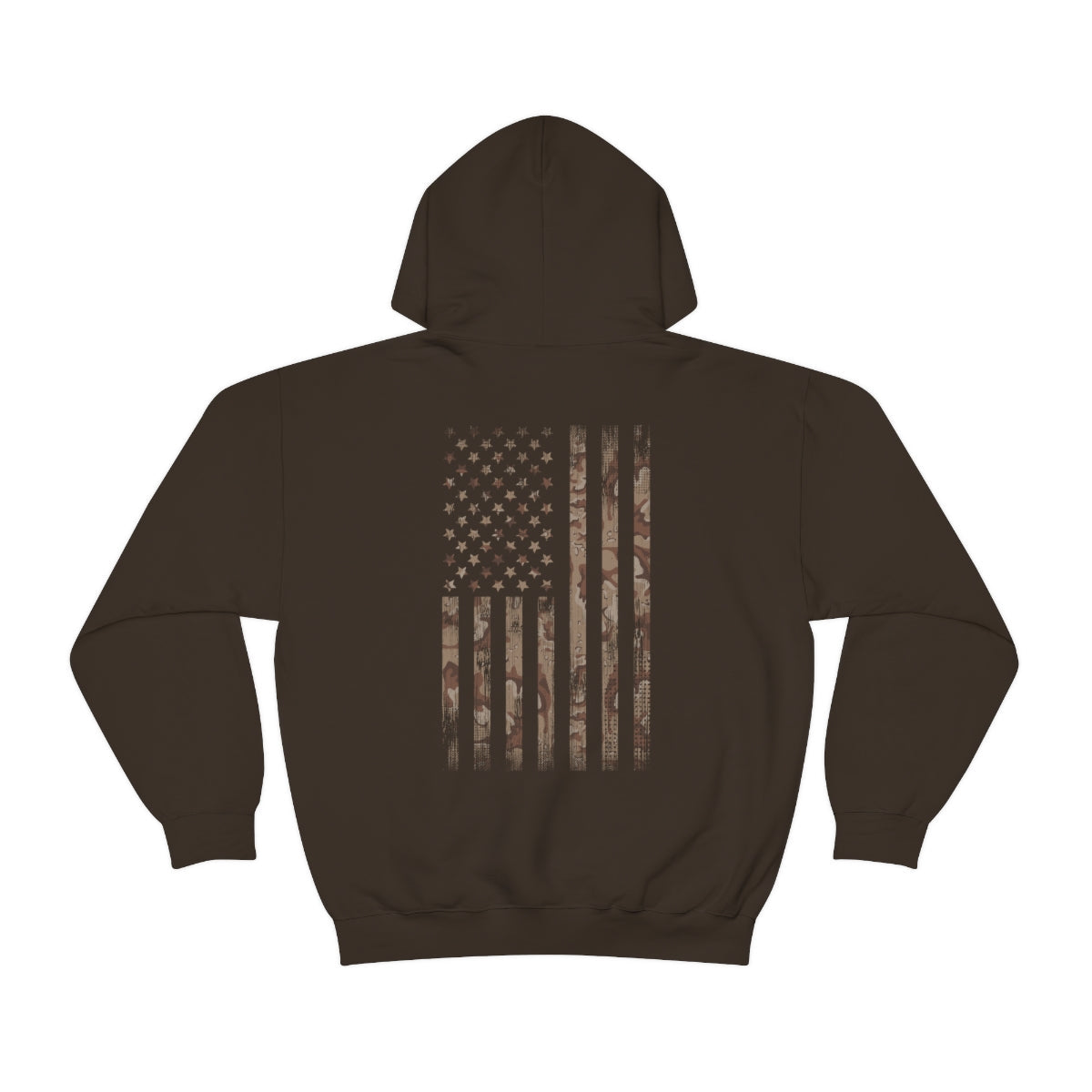 Camo Flag Hunt Life Hooded Sweatshirt
