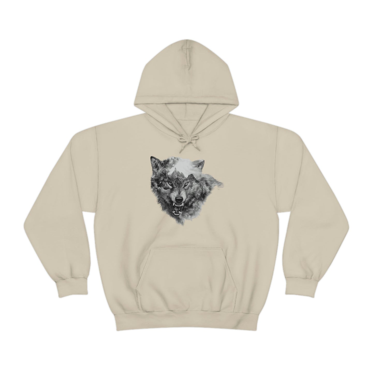 Wolf Hooded Sweatshirt