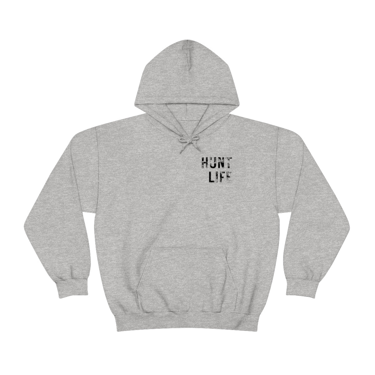 Deer Skull Hunt Life Hooded Sweatshirt