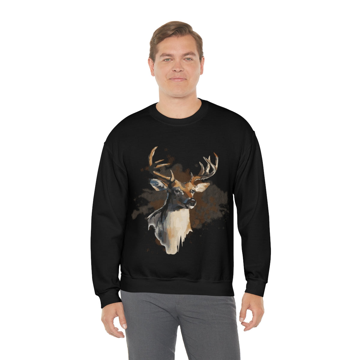 Deer Crewneck Sweatshirt
