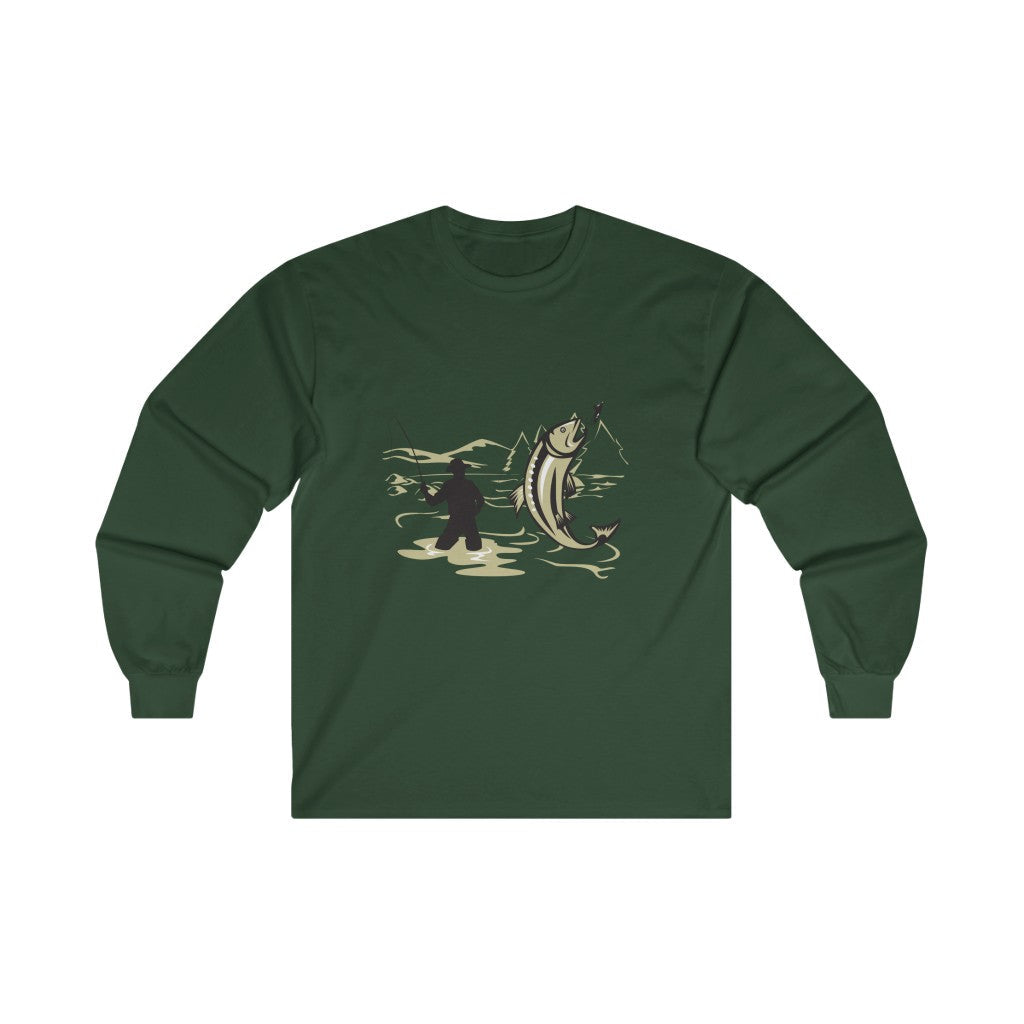 Fly Fisherman Long Sleeve Tee