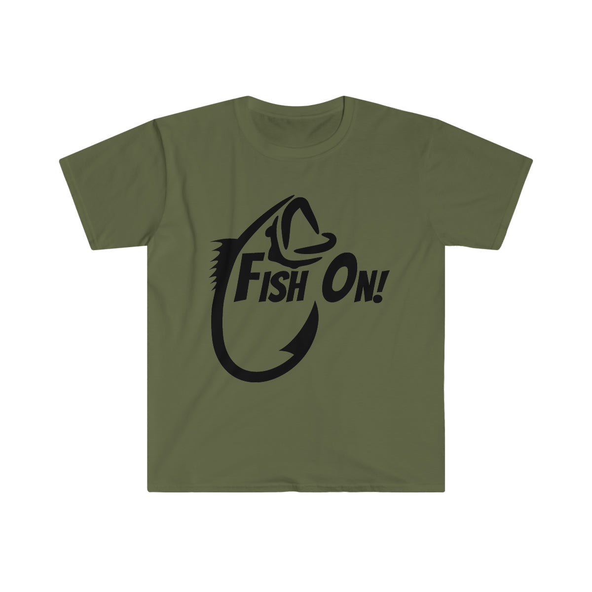 Fish On T-Shirt