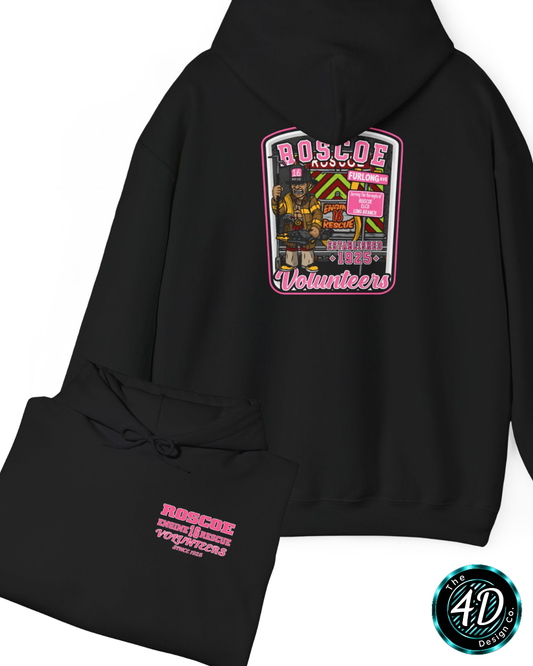 Roscoe Pink Hooded Sweatshirt