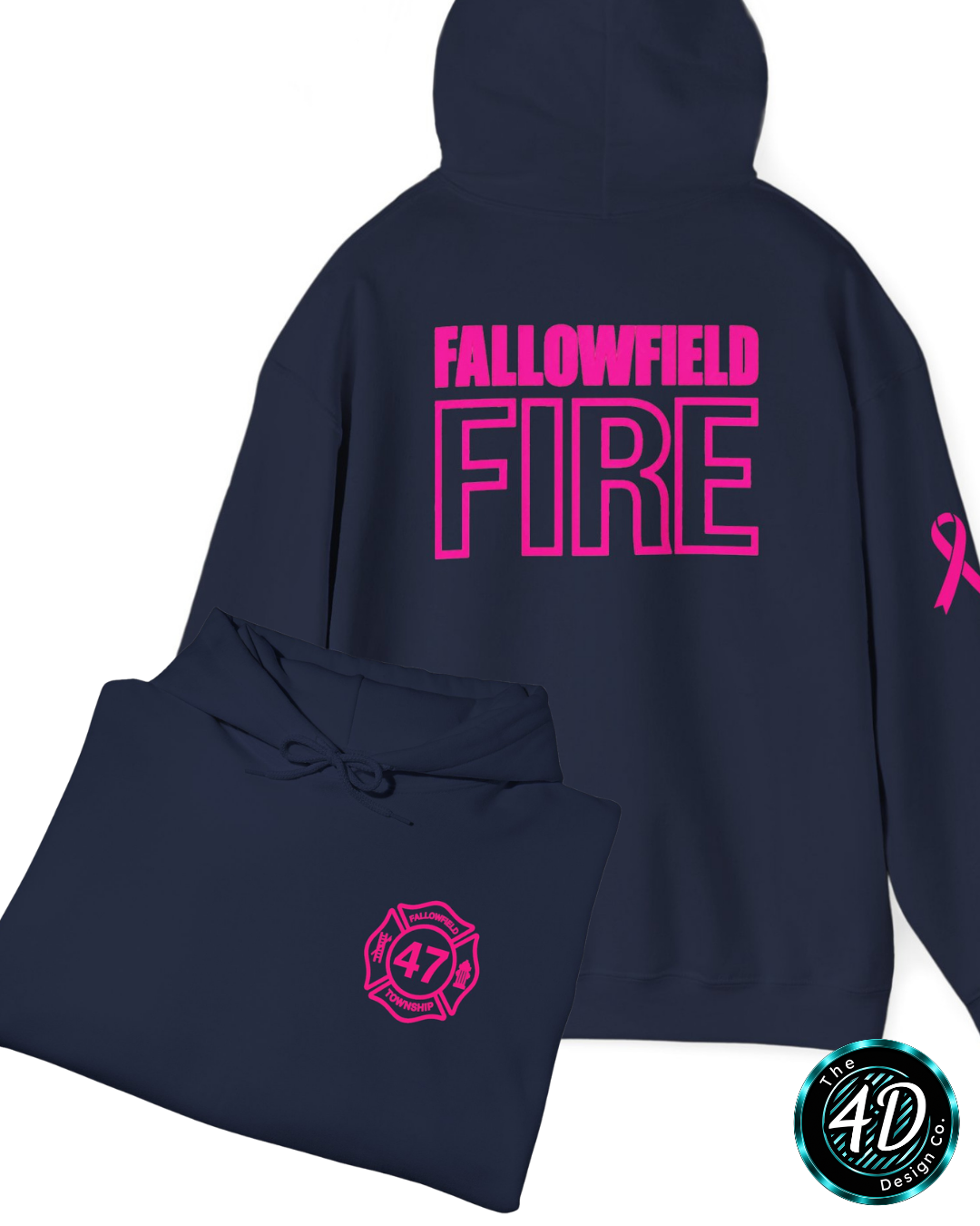 FTVFC Pink Ribbon Hooded Sweatshirt