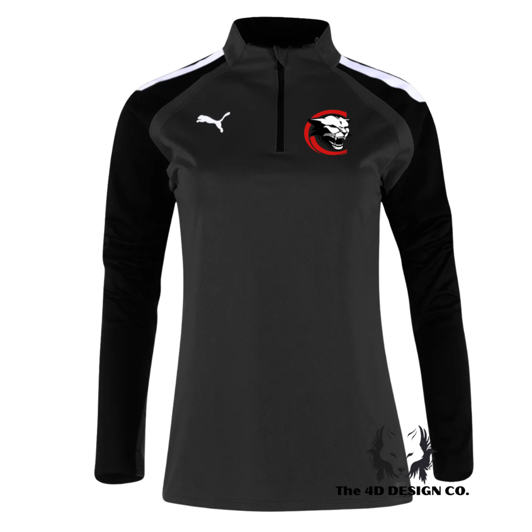 Black Cougar Women’s Puma 1/4 Zip