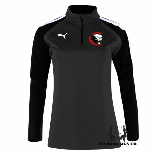 Black Cougar Women’s Puma 1/4 Zip
