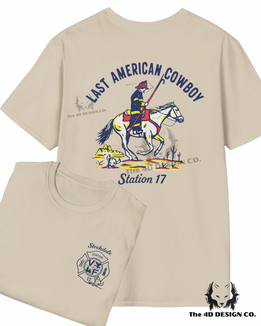 SVFD 17 Last American Cowboy T-shirt