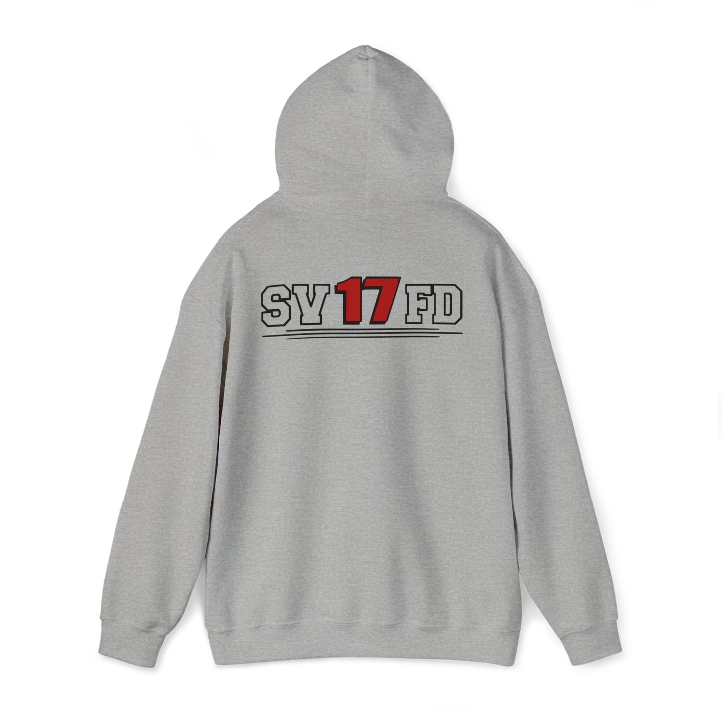 SVFD 17 Hooded Sweatshirt GREY