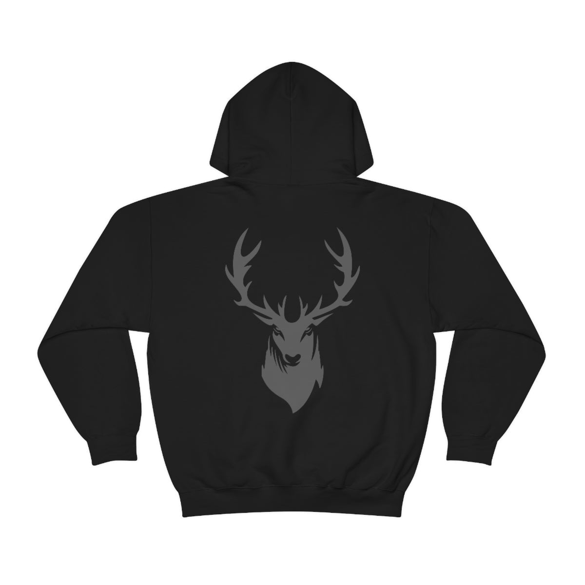 Deer Head Hunt Life Hooded Sweatshirt