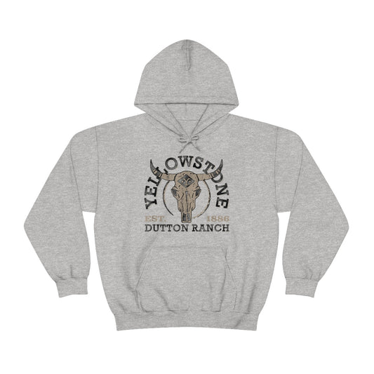 Yellowstone Bull Horns Hooded Sweatshirt