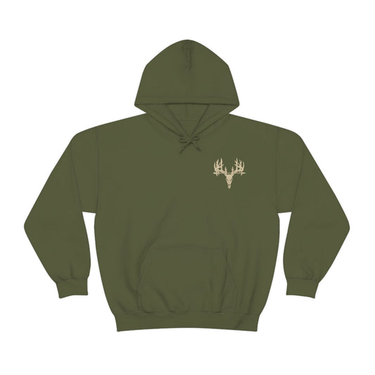 Deer Skull Hooded Sweatshirt
